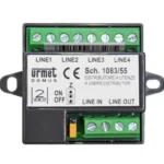 Distributore 4 Utenze per Sistema 2 Voice