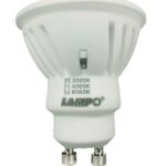 Lampada led 9W tricolor GU10 Lampo