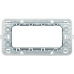 Supporto a 4 moduli - per scatola art. 504E