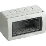 Idrobox custodia per 4 moduli matix ip 55