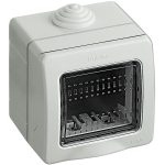 Idrobox custodia per 2 moduli matix ip 55