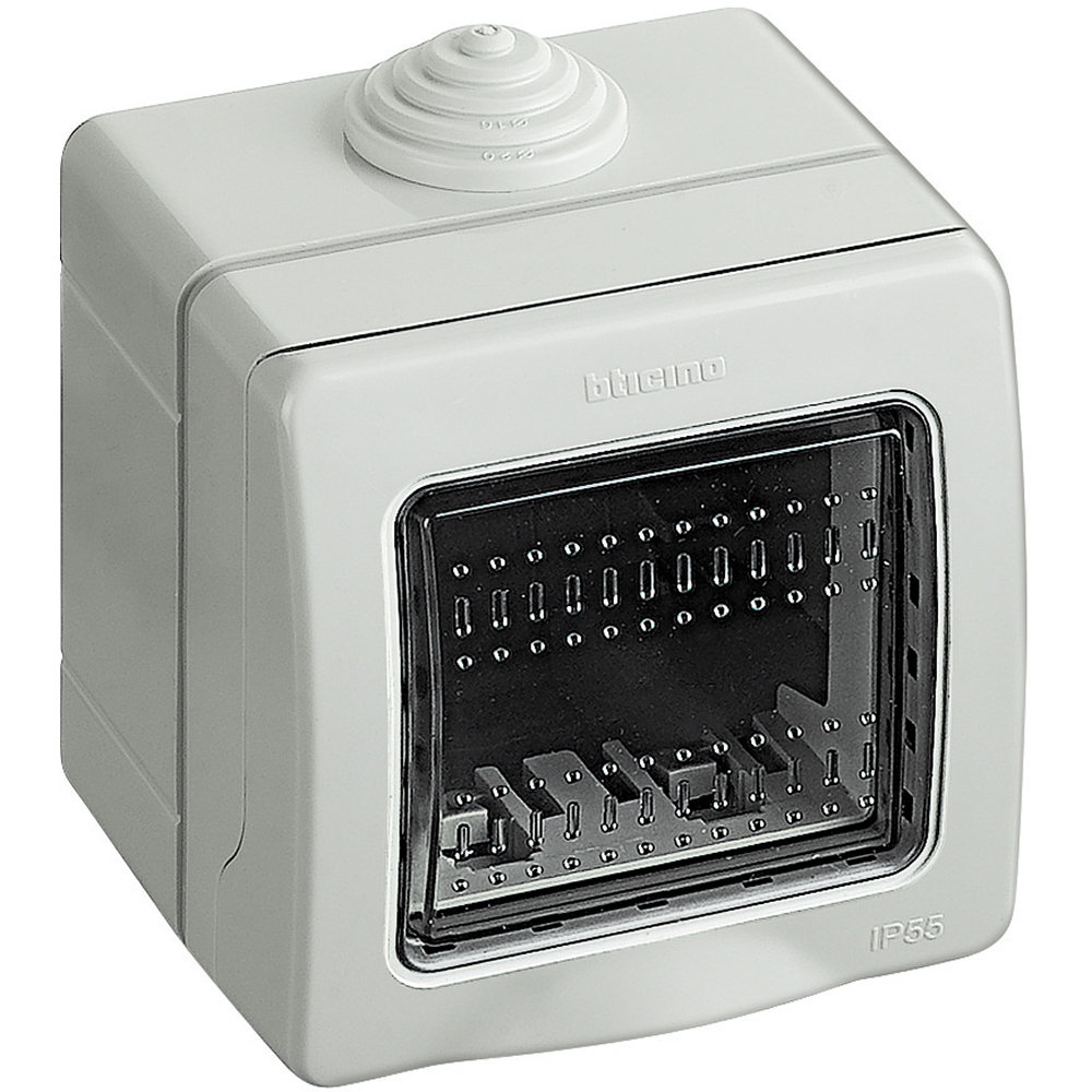Misbrico_idrobox 2 moduli bticino ip55