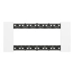 Placca living now 6 moduli binaca bticino