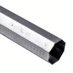 Rullo ottagonale zincato diametro 60 per tapparelle