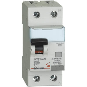 Interruttore magnetotermico differenziale bticino 16a