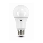Lampada a led 10w  con sensore crepuscolare incorporato