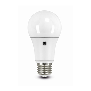 Lampada a led 10w  con sensore crepuscolare incorporato