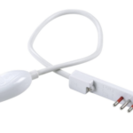 Prolunga da 50cm con spina ultrapiatta 10A e presa 10A