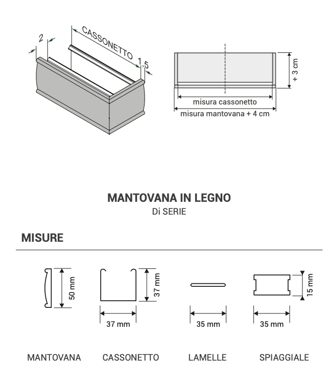 Misbrico_veneziana in legno da 35