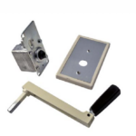 Argano BGM 30 kg completo di meccanismo placca e manovella